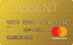 assent card secured mastercard intro platinum rate credit apply