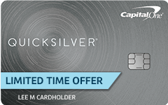 Quicksilver Capital One Quicksilver Student Cash Rewards Credit Card