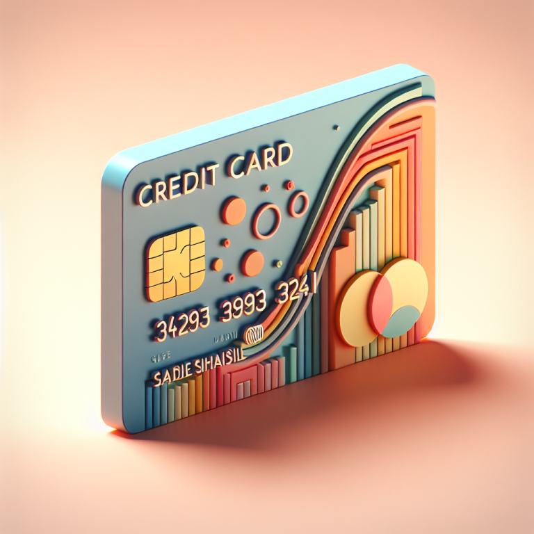 illustration of 3D credit card, modern design, for the web, happy, 4k ...