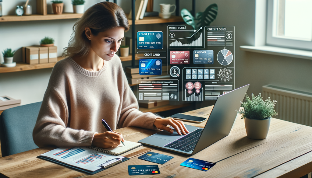 american person learning how credit cards work